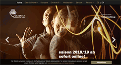 Desktop Screenshot of guerzenich-orchester.de